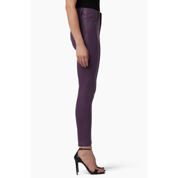 Joes Coated High Waist Ankle Jeans In Plum Perfect - Picture 4 of 8